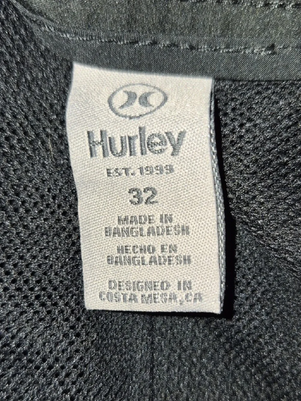 Hurley Black Men's Performance All Day Walk Shorts